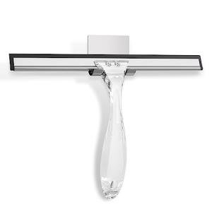 AmazerBath 10-Inch Shower Squeegee with Acrylic Handle