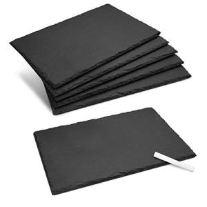 Natural Slate Serving Trays - Set of 6