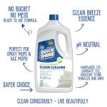 Quick Shine Multi Surface Floor Cleaner 64oz, Ready to Use-Streak Free-No Rinse, Use on Hardwood, Laminate, Luxury Vinyl Plank & Stone, Use in Spray Mops & Vac Mops, Safer Choice Cleaner