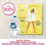 Quick Shine Multi Surface Floor Cleaner 64oz, Ready to Use-Streak Free-No Rinse, Use on Hardwood, Laminate, Luxury Vinyl Plank & Stone, Use in Spray Mops & Vac Mops, Safer Choice Cleaner