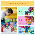 50pcs Magnetic Marble Run Tiles for Kids