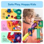 50pcs Magnetic Marble Run Tiles for Kids