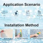 Azure Glass Mosaic Tiles for Shower & Backsplash