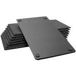 Yousonew 12x7 Black Slate Charcuterie Board Set