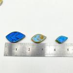 Iridescent Flower & Leaf Mosaic Tiles - 500g