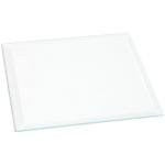 Plymor 4" Square Beveled Clear Glass Tiles