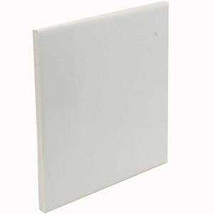Glossy White 6" x 6" Ceramic Shower Tile