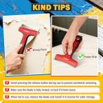 Razor Blade Scraper Tool with 10 Blades