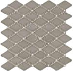 Dove Gray Glazed Ceramic Mosaic Shower Tile