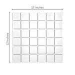 Premium Matt White 2x2 Porcelain Mosaic Tile