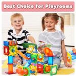 Magnetic Marble Run Building Tiles for Kids