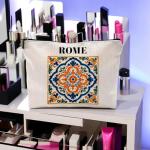 Roman Tile Makeup Bag - Italy Gift for Women