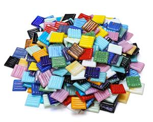 Lanyani Metallic Glass Mosaic Tiles - Variety Mix