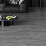 Peel and Stick Waterproof Vinyl Flooring - Dark Grey
