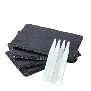 Mini Slate Charcuterie Board Set of 4