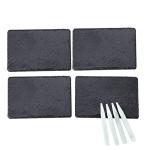 Mini Slate Charcuterie Board Set of 4