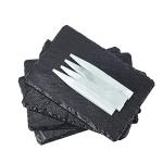 Mini Slate Charcuterie Board Set of 4