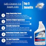 Black Diamond Stoneworks Stone & Tile Intensive Cleaner: Concentrated Deep Cleaner, Marble, Limestone, Travertine, Granite, Slate, Ceramic & Porcelain Tile.