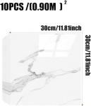 Marble Peel and Stick Shower Wall Tiles - 10pcs