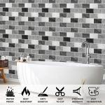 URCOLOR 10-Sheet Peel and Stick Subway Tiles