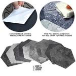 Waterproof Hexagonal Peel and Stick Floor Tiles