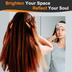 Delma Frameless Mirror Tiles - 14"x12", 8 Pack