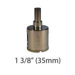 1 3/8" Diamond Hole Saw for Tile and Stone