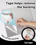 WADILE Waterproof Marble Peel and Stick Tiles 10 Pack