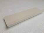 Bright White 2x6 Ceramic Bullnose Trim Tile