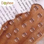 Clear Glass Dome Tiles for DIY Crafts, 200PCS