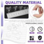 Heart-Shaped Clear Glass Tiles for Crafts