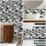 URCOLOR 10-Sheet Peel and Stick Subway Tiles