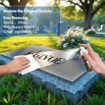 Granite and Stone Cleaner for Memorials, 10.14 Fl Oz