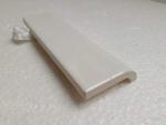 Bright White 2x6 Ceramic Bullnose Trim Tile