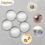 Clear Glass Dome Tiles for DIY Crafts, 200PCS