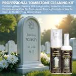 Granite and Stone Cleaner for Memorials, 10.14 Fl Oz
