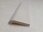 Bright White 2x6 Ceramic Bullnose Trim Tile