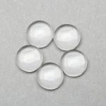 Clear Glass Dome Tiles for DIY Crafts, 200PCS