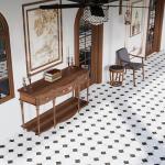 Merzoni Marquina 17-7/8" Porcelain Shower Tile