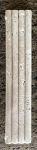 Walnut Travertine Honed Pencil Liner Trim Molding
