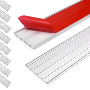 Heavy-Duty Non-Slip Metal Stair Treads - 8 Pack