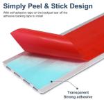 Heavy-Duty Non-Slip Metal Stair Treads - 8 Pack