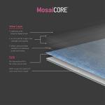 Luxury Vinyl Hexagon Shower Floor Tile Sample