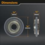 Extreme Tungsten Carbide Tile Cutting Wheel - 22mm