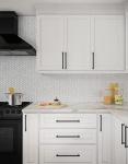 Daltile Perpetuo Matte White Hexagon Mosaic Tiles