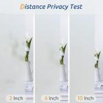 Frosted Window Privacy Film for Bathrooms