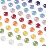 Iridescent Glass Mosaic Tiles for DIY Crafts