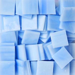 Sky Blue Mosaic Tiles for Crafting, 130pcs