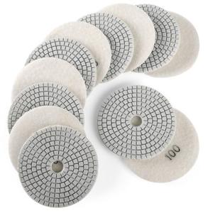 4 Inch Diamond Polishing Pads for Wet/Dry Use
