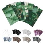 Green Marble Peel and Stick Subway Tile Set